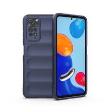 Заредете изображение във визуализатора на галерията – Magic Shield Case case for Xiaomi Redmi Note 11 flexible armored cover dark blue - TopMag
