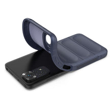 Заредете изображение във визуализатора на галерията – Magic Shield Case case for Xiaomi Redmi Note 11 flexible armored cover dark blue - TopMag
