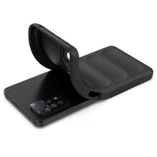 Заредете изображение във визуализатора на галерията – Magic Shield Case case for Xiaomi Redmi Note 11 Pro flexible armored cover black - TopMag
