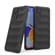 Заредете изображение във визуализатора на галерията – Magic Shield Case case for Xiaomi Redmi Note 11 Pro flexible armored cover black - TopMag
