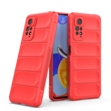 Заредете изображение във визуализатора на галерията – Magic Shield Case case for Xiaomi Redmi Note 11 Pro flexible armored cover red - TopMag
