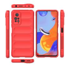Заредете изображение във визуализатора на галерията – Magic Shield Case case for Xiaomi Redmi Note 11 Pro flexible armored cover red - TopMag
