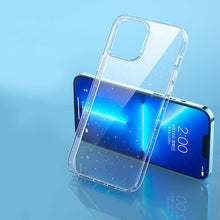 Заредете изображение във визуализатора на галерията – Kingxbar Elegant Series case iPhone 13 case back cover transparent (glitter) - TopMag

