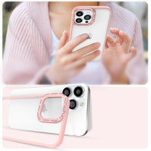 Заредете изображение във визуализатора на галерията – Kingxbar Sparkle Series case iPhone 13 Pro with crystals back cover pink - TopMag
