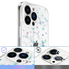 Заредете изображение във визуализатора на галерията – Kingxbar Lucky Series iPhone 13 Pro case decorated with original Swarovski crystals transparent (Zodiac) - TopMag
