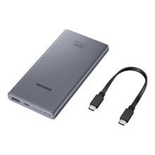 Заредете изображение във визуализатора на галерията – Samsung USB Power Bank 10000mAh 25W Gray (EB-P3300XJEGEU) - TopMag
