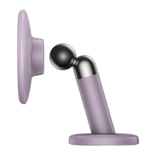 Заредете изображение във визуализатора на галерията – Baseus C01 Magnetic Car Phone Holder for Dashboard Purple (SUCC000005) - TopMag
