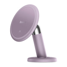 Заредете изображение във визуализатора на галерията – Baseus C01 Magnetic Car Phone Holder for Dashboard Purple (SUCC000005) - TopMag
