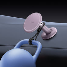 Заредете изображение във визуализатора на галерията – Baseus C01 Magnetic Car Phone Holder for Dashboard Purple (SUCC000005) - TopMag
