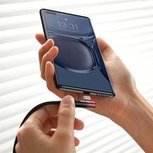 Заредете изображение във визуализатора на галерията – Baseus MVP Elbow angled cable Power Delivery cable with side connector USB Type C / USB Type C 2m 100W 5A red (CAVP000720 - TopMag
