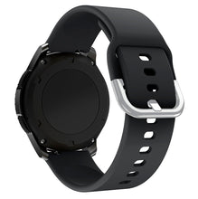Заредете изображение във визуализатора на галерията – Silicone Strap TYS smart watch band universal 22mm black - TopMag
