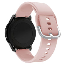 Заредете изображение във визуализатора на галерията – Silicone Strap TYS smart watch band universal 22mm pink - TopMag
