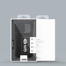Заредете изображение във визуализатора на галерията – Nillkin Qin Cloth Pro Case Case for iPhone 13 Pro Camera Protector Holster Cover Flip Cover Gray - TopMag
