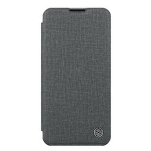 Заредете изображение във визуализатора на галерията – Nillkin Qin Cloth Pro Case Case for iPhone 13 Pro Max Camera Protector Holster Cover Flip Cover Gray - TopMag
