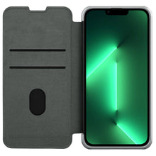 Заредете изображение във визуализатора на галерията – Nillkin Qin Cloth Pro Case Case for iPhone 13 Pro Max Camera Protector Holster Cover Flip Cover Gray - TopMag

