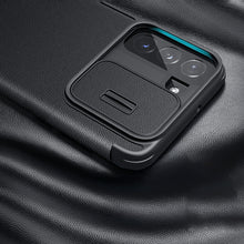 Заредете изображение във визуализатора на галерията – Nillkin Qin Cloth Pro Case Case For Samsung Galaxy S22 + (S22 Plus) Camera Protector Holster Cover Flip Cover Blue - TopMag
