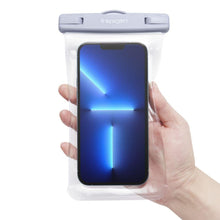 Заредете изображение във визуализатора на галерията – Spigen A601 UNIVERSAL WATERPROOF CASE 2-PACK AQUA BLUE - TopMag
