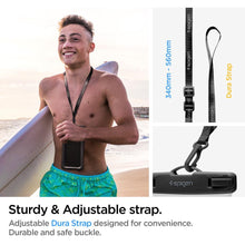 Заредете изображение във визуализатора на галерията – Spigen A610 UNIVERSAL WATERPROOF FLOAT CASE 2-PACK BLACK - TopMag
