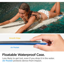 Заредете изображение във визуализатора на галерията – Spigen A610 UNIVERSAL WATERPROOF FLOAT CASE 2-PACK BLACK - TopMag
