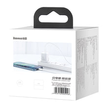 Заредете изображение във визуализатора на галерията – Baseus Super Si Quick Charger 1C 20W UK Sets White（With Superior Series Fast Charging Data Cable Type-C to iP PD 20W 1m White) - TopMag
