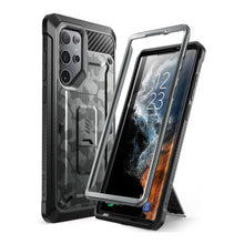 Заредете изображение във визуализатора на галерията – Supcase UNICORN BEETLE PRO GALAXY S22 ULTRA CAMO GRAY - TopMag
