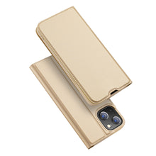 Заредете изображение във визуализатора на галерията – Dux Ducis Skin Pro Holster Cover Flip iPhone 14 gold - TopMag
