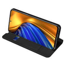 Заредете изображение във визуализатора на галерията – Dux Ducis Skin Pro Holster Cover Flip Cover for Xiaomi Poco F4 5G black - TopMag
