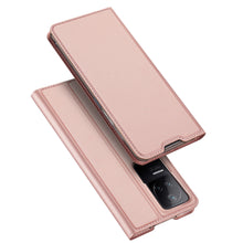 Заредете изображение във визуализатора на галерията – Dux Ducis Skin Pro Holster Cover Flip Cover for Xiaomi Poco F4 5G pink - TopMag
