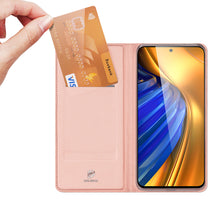 Заредете изображение във визуализатора на галерията – Dux Ducis Skin Pro Holster Cover Flip Cover for Xiaomi Poco F4 5G pink - TopMag
