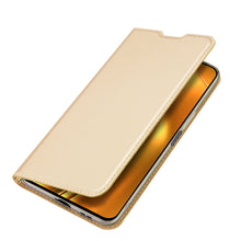 Заредете изображение във визуализатора на галерията – Dux Ducis Skin Pro Holster Cover Flip Cover for Xiaomi Poco F4 5G gold - TopMag
