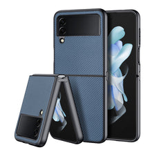 Заредете изображение във визуализатора на галерията – Dux Ducis Fino case is made of nylon material for Samsung Galaxy Z Flip4 blue - TopMag
