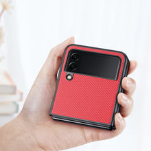 Заредете изображение във визуализатора на галерията – Dux Ducis Fino pouch cover made of nylon material for Samsung Galaxy Z Flip4 red - TopMag
