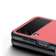 Заредете изображение във визуализатора на галерията – Dux Ducis Fino pouch cover made of nylon material for Samsung Galaxy Z Flip4 red - TopMag
