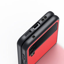 Заредете изображение във визуализатора на галерията – Dux Ducis Fino pouch cover made of nylon material for Samsung Galaxy Z Flip4 red - TopMag
