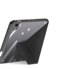 Заредете изображение във визуализатора на галерията – Dux Ducis Magi case for iPad mini 2021 smart cover with stand and storage for Apple Pencil black - TopMag
