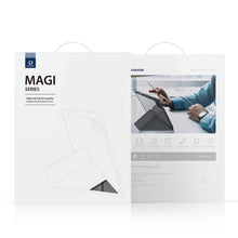Заредете изображение във визуализатора на галерията – Dux Ducis Magi case for iPad mini 2021 smart cover with stand and storage for Apple Pencil gray - TopMag
