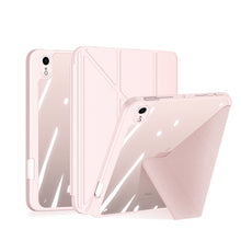 Заредете изображение във визуализатора на галерията – Dux Ducis Magi case for iPad mini 2021 smart cover with stand and storage for Apple Pencil pink - TopMag
