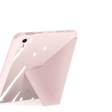 Заредете изображение във визуализатора на галерията – Dux Ducis Magi case for iPad mini 2021 smart cover with stand and storage for Apple Pencil pink - TopMag
