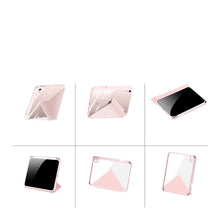 Заредете изображение във визуализатора на галерията – Dux Ducis Magi case for iPad mini 2021 smart cover with stand and storage for Apple Pencil pink - TopMag
