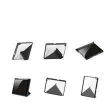 Заредете изображение във визуализатора на галерията – Dux Ducis Magi case for iPad 10.2 '' 2021/2020/2019 smart cover with stand and storage for Apple Pencil black - TopMag
