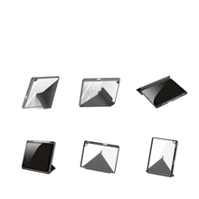 Заредете изображение във визуализатора на галерията – Dux Ducis Magi case for iPad 10.2 '' 2021/2020/2019 smart cover with stand and storage for Apple Pencil gray - TopMag
