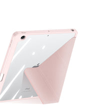 Заредете изображение във визуализатора на галерията – Dux Ducis Magi case for iPad 10.2 '' 2021/2020/2019 smart cover with stand and storage for Apple Pencil pink - TopMag
