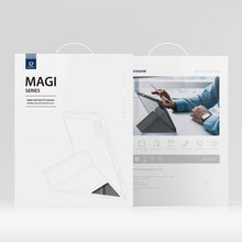 Заредете изображение във визуализатора на галерията – Dux Ducis Magi case for iPad Pro 11 '' 2021/2020/2018 / iPad Air (4th generation) smart cover case with stand and Apple Pencil storage gray - TopMag
