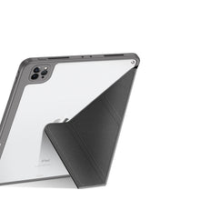 Заредете изображение във визуализатора на галерията – Dux Ducis Magi case for iPad Pro 11 '' 2021/2020/2018 / iPad Air (4th generation) smart cover case with stand and Apple Pencil storage gray - TopMag
