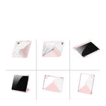 Заредете изображение във визуализатора на галерията – Dux Ducis Magi case for iPad Pro 11 '' 2021/2020/2018 / iPad Air (4th generation) smart cover with stand and Apple Pencil storage pink - TopMag
