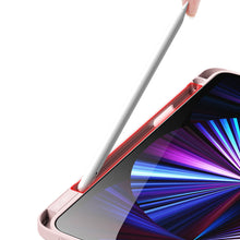 Заредете изображение във визуализатора на галерията – Dux Ducis Magi case for iPad Pro 11 '' 2021/2020/2018 / iPad Air (4th generation) smart cover with stand and Apple Pencil storage pink - TopMag
