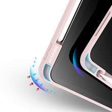 Заредете изображение във визуализатора на галерията – Dux Ducis Magi case for iPad Pro 11 '' 2021/2020/2018 / iPad Air (4th generation) smart cover with stand and Apple Pencil storage pink - TopMag
