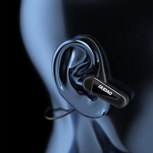 Заредете изображение във визуализатора на галерията – Dudao U2XS Air Conduction Wireless Sports Headphones black - TopMag
