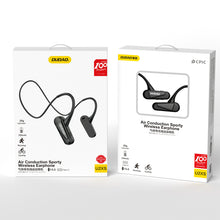 Заредете изображение във визуализатора на галерията – Dudao U2XS Air Conduction Wireless Sports Headphones black - TopMag
