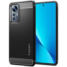 Заредете изображение във визуализатора на галерията – Spigen RUGGED ARMOR XIAOMI 12 LITE MATTE BLACK
